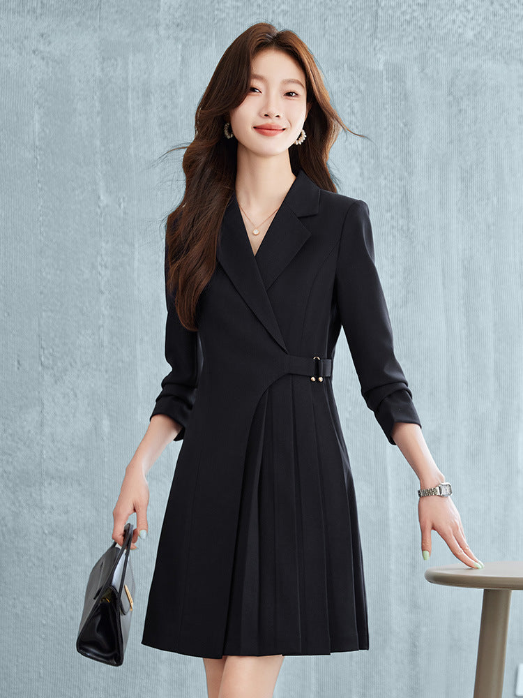 Gao Ding Light Luxury Suit dress Women's 2024 New Business Wear Business Commuter Gold Store Sales Department Work Clothes