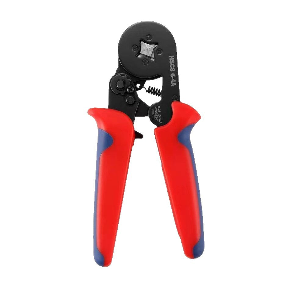 Quadrilateral Pliers Tube Type Pier Crimping Pliers Hsc8 6-4 Pin Type Terminal Crimping Cold-Pressed Terminal Crimping Pliers