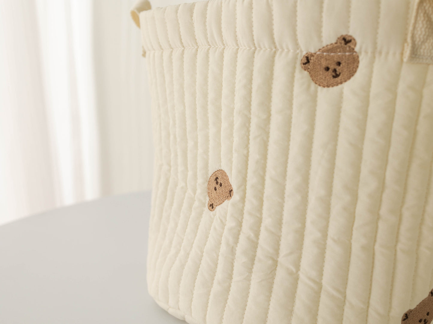 Ins Storage Basket Baby Diaper Clothes Toy Fixing Bag Bedding Storage Multi-use Storage Bag