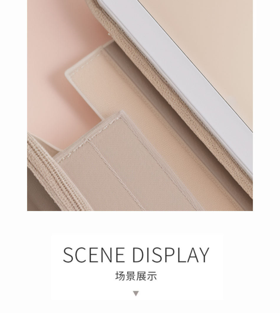 LED with Mirror Cosmetic Bag Light Luxury High-end Toiletry Bag 2024 New Portable Large Capacity Brush Transparent Ins