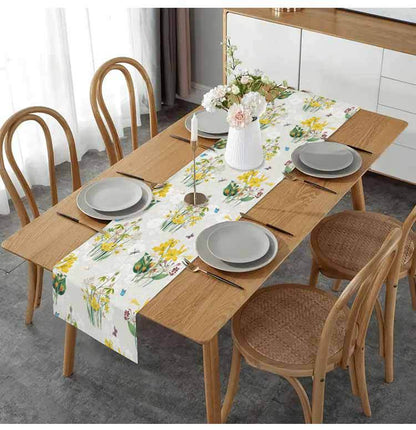 Amazon New Daffodil Table Flag Printing Simple Style Living Room Kitchen Dining Table Decorative Table Amazon Tablecloth