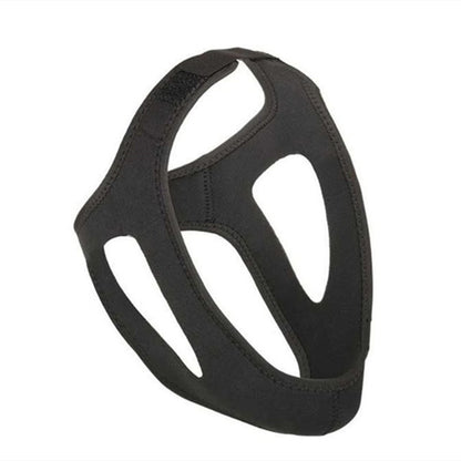 Cross-border black breathing correction anti-snoring device anti-snoring belt men's and women's breathable chubto belt for adults and children