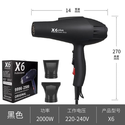 Manufacturer Wholesale Amazon Hair Salon Hair Dryer Cross-Border 2400W Barber Shop Hairdressing High Power Hair Dryer Wholesale
