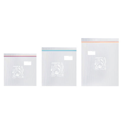Double-gluten Fresh-keeping Bag Food Sealed Bag Vegetable and Fruit Refrigerated Storage Bag Food Classification Sealed Refrigerator Fresh-keeping Bag