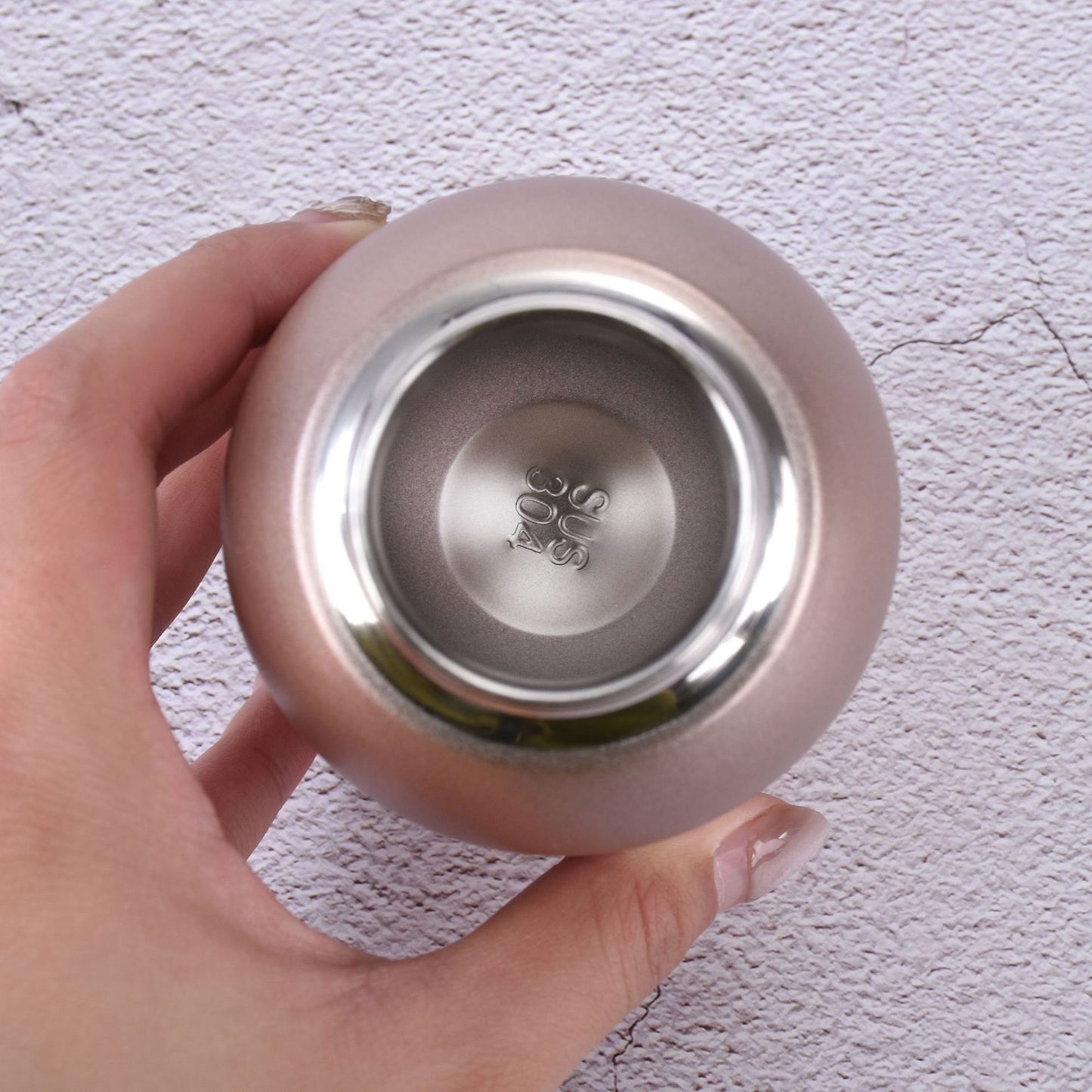 Cross-Border Mini 316 Stainless Steel Chubby Thermos Cup with Ring Flap Pocket Pants Cup Vacuum Double-Layer Portable Cup