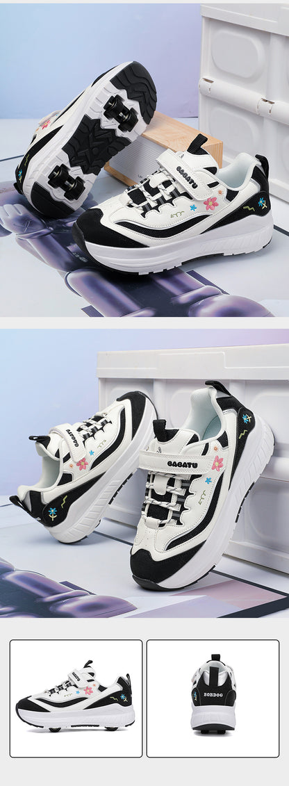 Girls' Roller Skates, Sports Shoes, New Kidsren's Walking Shoes, Medium and Large Kidsren's Dad's Shoes, Girls' Roller Skates, Running Shoes