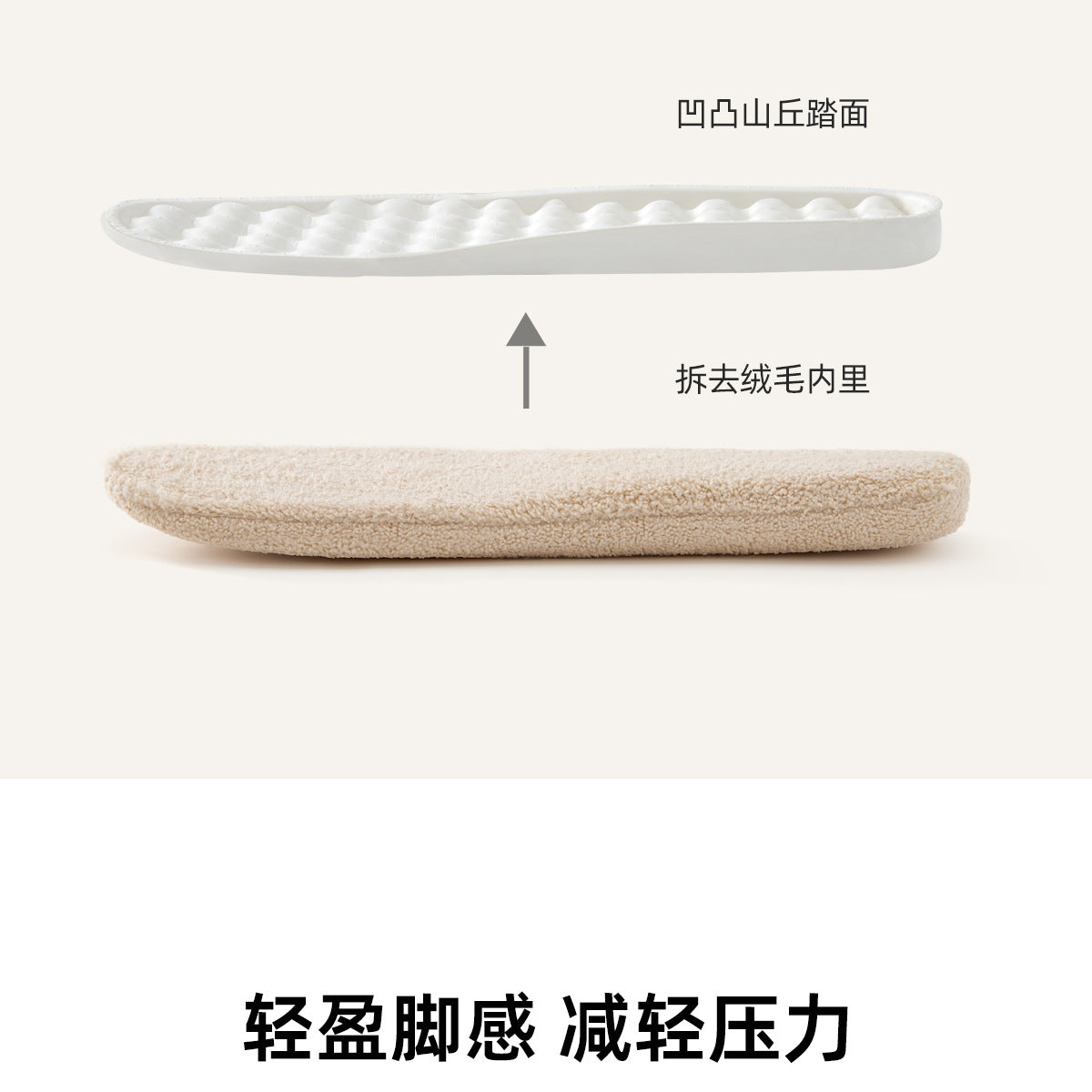 Silent Cotton Slippers for Women, Autumn and Winter 2026 New Model, Indoor Home Warm Plush Massage Detachable Cotton Slippers for Men