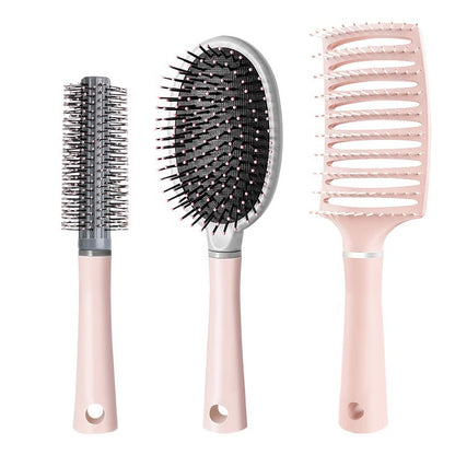 Comb Women's Household Portable Straight Hair Comb Airbag Comb Men's Curly Hair Massage Meridian Fluffy Hollow Cleaning