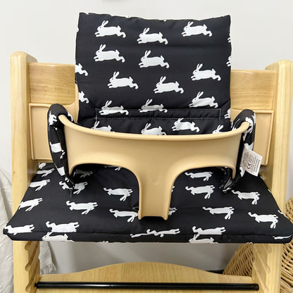 Ins Nordic Style Baby Dining Chair Children's Growth Chair Cushion Baby Dining Chair Cushion Waterproof and Urine-proof Sitting