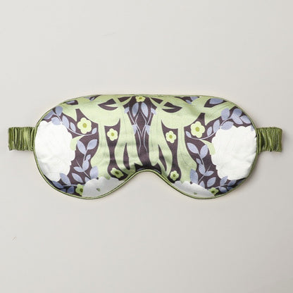 Double-Sided Imitation Silk Eye Mask, Light-Blocking Sleep Eye Mask, Logo Printing Wholesale, Men's and Women's Travel Cooling Ice Silk Eye Protection