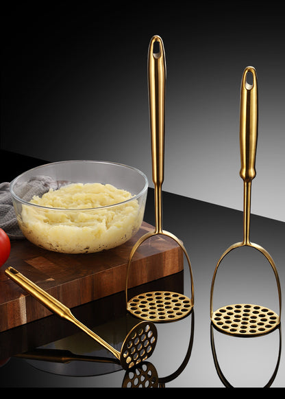 Stainless steel sweet potato masher household potato press kitchen tool manual multi-function masher potato press