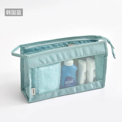 Toiletries Bag, Cosmetic Bag, Simple Men's Travel Carry-On Organizer, Female Dormitory Large-Capacity Waterproof Bag