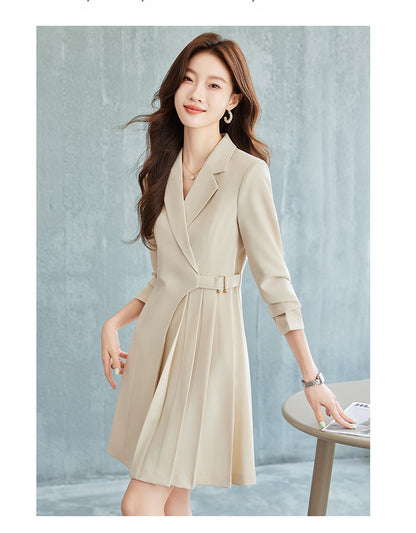 Gao Ding Light Luxury Suit dress Women's 2024 New Business Wear Business Commuter Gold Store Sales Department Work Clothes