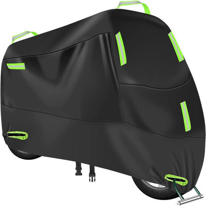Motorcycle cover rainproof sunscreen 210D car jacket cover thickened Oxford cloth dust cover built-in anti-theft buckle car jacket cover