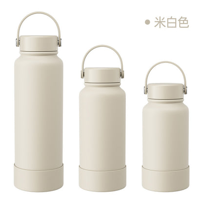 Space Kettle Thermos Cup with Large Capacity, Customizable Pattern and Logo, Stainless Steel Sports Portable Water Bottle Wholesale