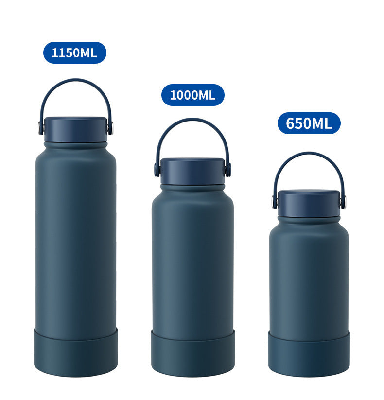 Space Kettle Thermos Cup with Large Capacity, Customizable Pattern and Logo, Stainless Steel Sports Portable Water Bottle Wholesale