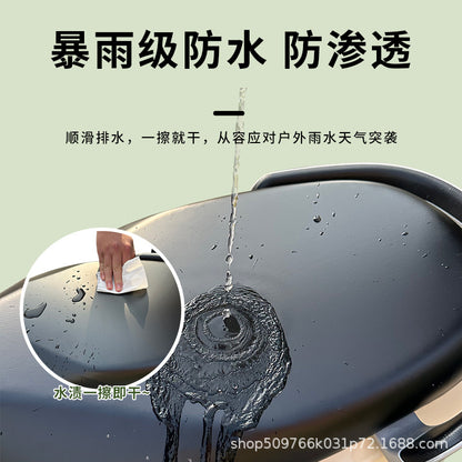 Pedal electric car waterproof leather cushion cover battery car pedal motorcycle rain-proof protective cover four seasons Universal