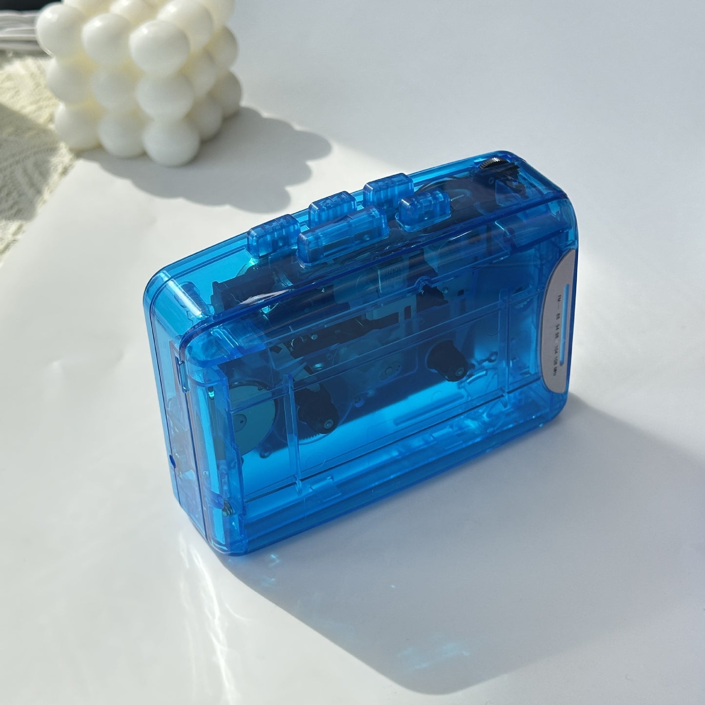 Bayin Box Cross-Border Transparent Retro Tape Player Recorder Walkman Headphone Player Tape Player Radio