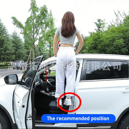 Car Assist Pedal for Climbing onto the Roof, Door Pedal, Car Door Step, Lightweight and Foldable