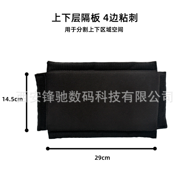 Cross-border camera bag camera bag partition shock pad partition split block wholesale thickened cushion buckle pad