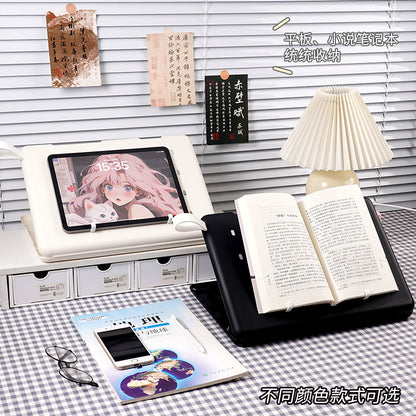Plastic board folder file box copy writing board storage box A4 data box PP transparent office supplies finishing box