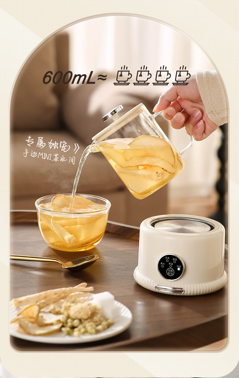 Factory Direct Sales Gift All-Glass Multi-Functional Home Small Office Mini Health Pot Health Cup Boiling Cup