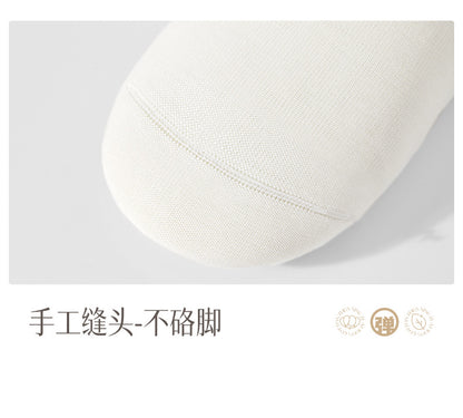 [New] 100 cotton socks for children in autumn cotton antibacterial deodorant small white boneless ladies socks