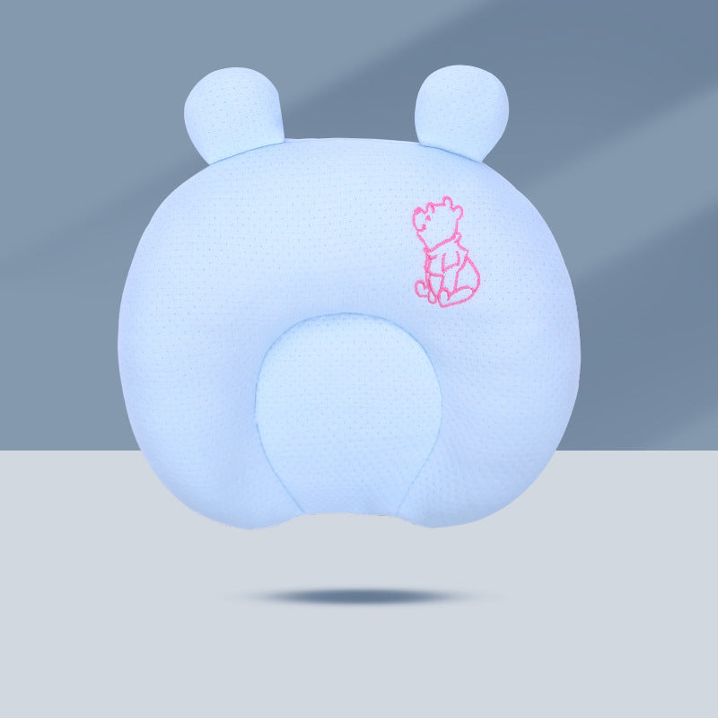 Baby Pillow, Baby Latex Pillow, Washable Imitation Eccentric Head Correction Head Shape, Breathable Newborn Shaping Pillow, Available in All Seasons