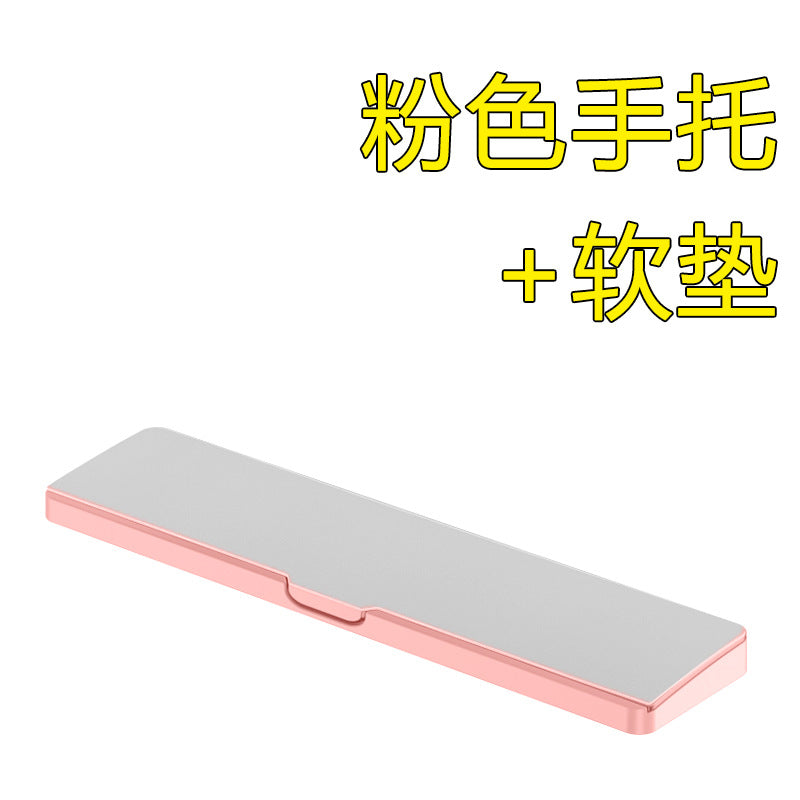 Mechanical Keyboard Hand-held Mouse Wrist Pad Desktop Palm-held Storage Box Female Office Typing Wrist Pad 87 Key Code Word