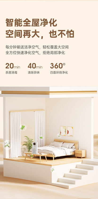 Cross-border Air Purifier Household Bedroom Deodorizer Refrigerator Fresh-keeping Car Toilet Aromatherapy Ozone Deodorizer