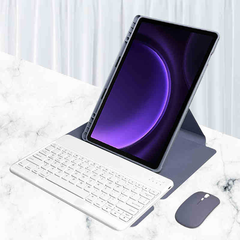 For Lenovo Tab M11 (11 inches) 2024 Bluetooth keyboard rotation protection 360 degrees can be horizontal and vertical