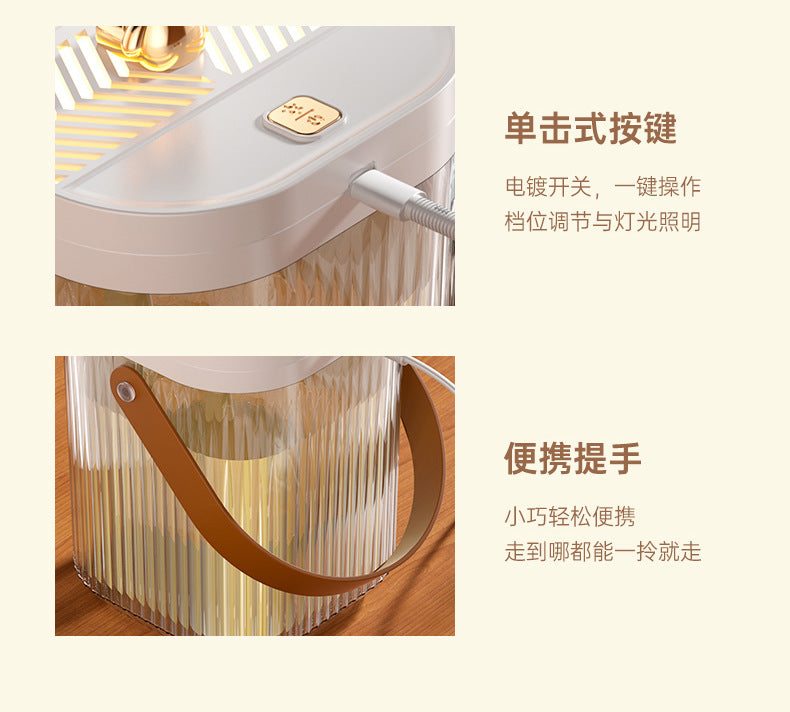 Cross-Border Desktop Humidifier for Home Bedroom Extra Large Capacity Ambient Light Double Nozzle Extra Large Mist Volume Sprayer Dropshipping