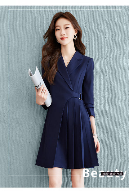 Gao Ding Light Luxury Suit dress Women's 2024 New Business Wear Business Commuter Gold Store Sales Department Work Clothes