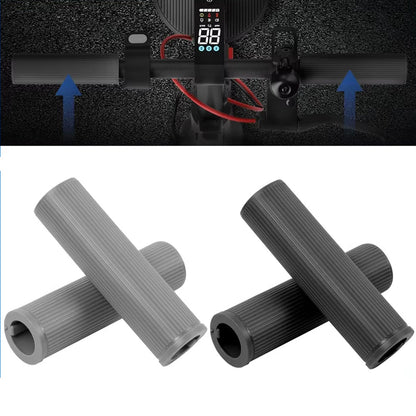 Suitable for Xiaomi 4 Lite/4 Pro Electric Scooter Handle Set Universal Rubber Grip Handle Glove Accessories