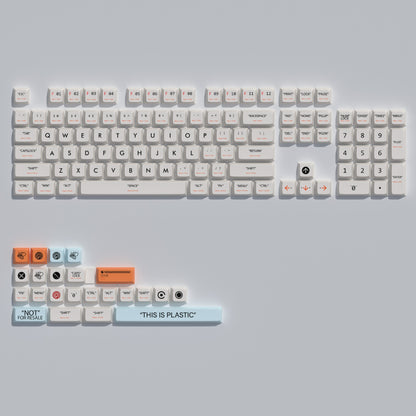XDA Height Pacha Dog Theme Pattern Yellow Green Keycap Thermal Sublimation Mechanical Keyboard Cap Small Full Set PBT Keycap