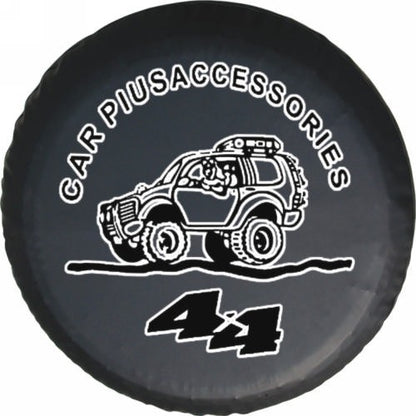 Source factory car tire protective cover tire cover spare tire cover protective cover thickened tire cover all black tire cover
