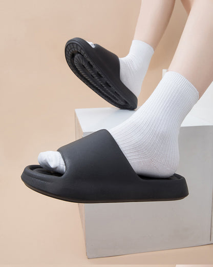 Stepping on excrement feeling sandals and slippers women's summer new home non-slip bathroom home men's eva cool tray factory wholesale cross-border