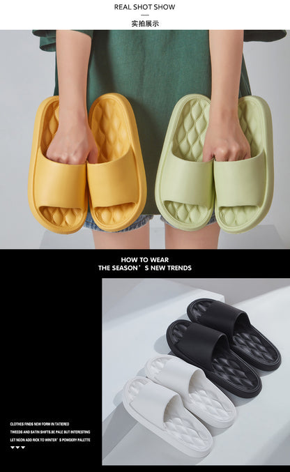 2025 New Style Slippers for Men, Indoor, Home, Non-Slip, Bathroom, Bathing, Eva Slippers for Women, Summer