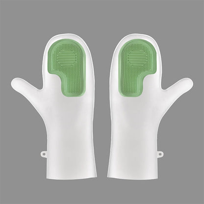 New multifunctional magic brush housework dishwashing gloves kitchen cleaning brush bowl waterproof durable waterproof non-slip wholesale