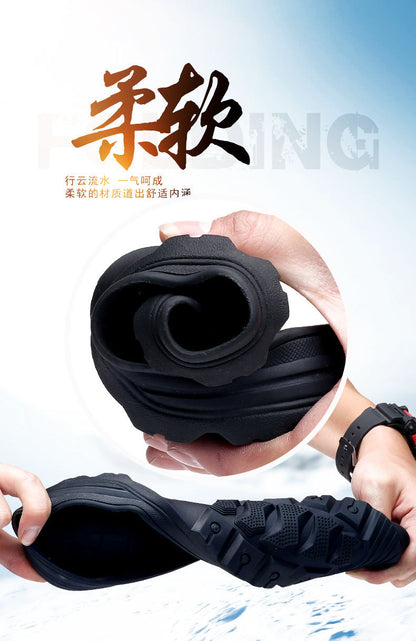 [First layer of cowhide] autumn and winter genuine leather wool cotton shoes men plus velvet padded warm dad shoes