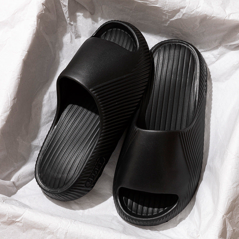 Men's Air-Cushion Sandals, Slippers, Non-Slip Slippers for Bathing, Couple Indoor Home Slippers, Women's Bathroom Slippers, Cross-Border Summer Home Use