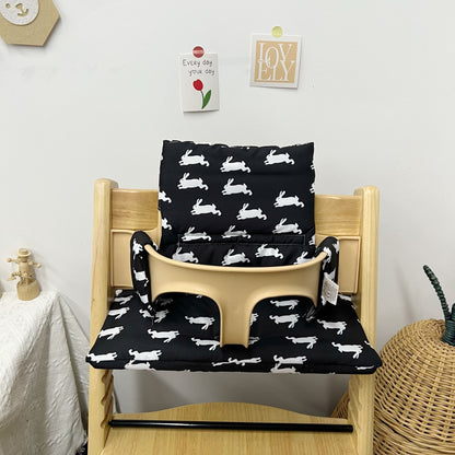 Ins Nordic Style Baby Dining Chair Children's Growth Chair Cushion Baby Dining Chair Cushion Waterproof and Urine-proof Sitting