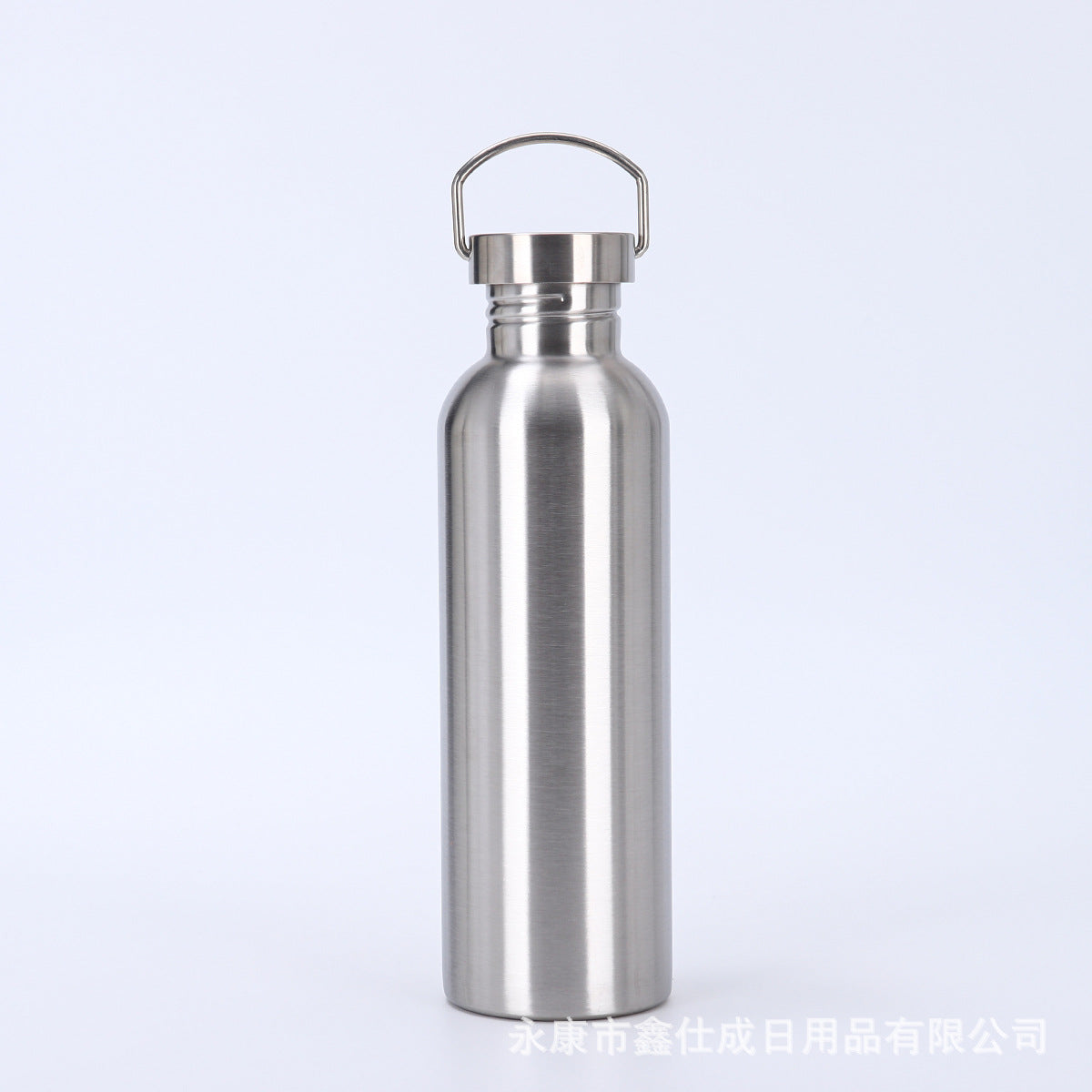 Cross-border factory direct sales 304 stainless steel American thermos portable single and double layer outdoor mountaineering water bottle