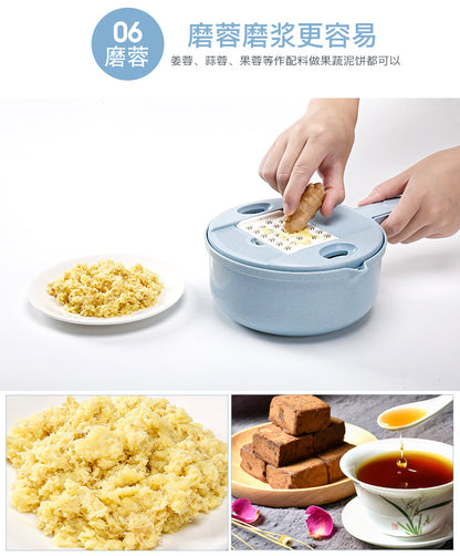 Multi-functional vegetable cutter flapper potato silk artifact coarse silk household grater does not hurt hands wipers slicer