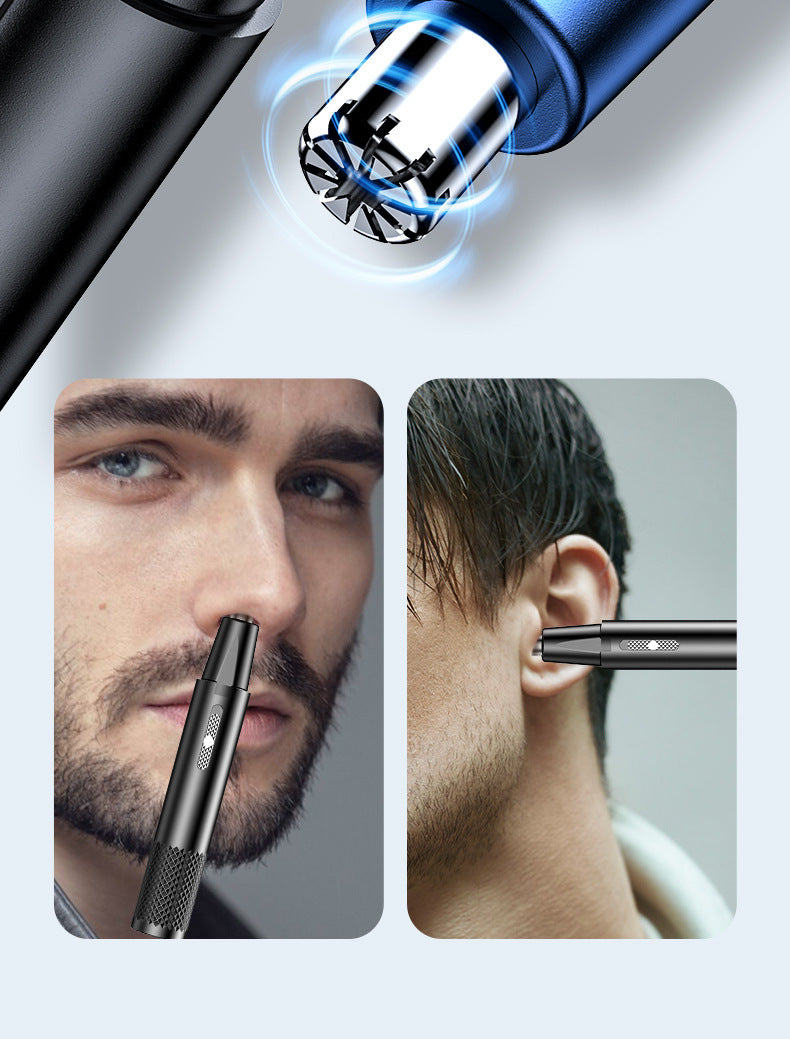 Manufacturer's New Electric Nose Hair Trimmer for Men and Women, Wholesale Two-In-One Portable Hair Removal Device by PDG ibma