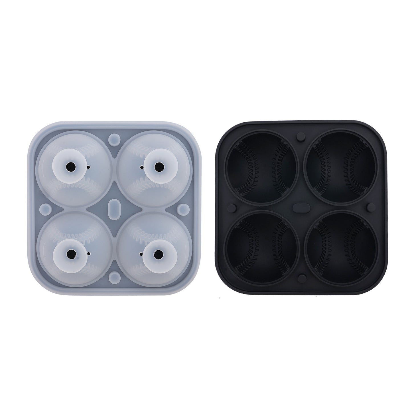 Food Grade Large Ice Hockey Mold Ice Artifact Whiskey Household Frozen Ice Block Spherical Large Silicone Round Ice Pot