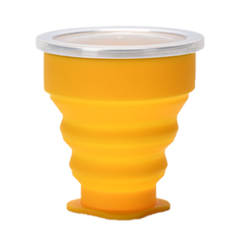Cross-Border Silicone Foldable Water Cup, Portable Mouthwash Cup for Outdoor Travel, Lightweight and Convenient Cup, Watercup Portable