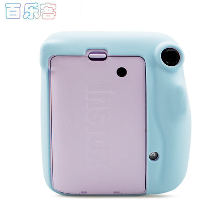 Polaroid Instaxmini Series Universal Camera Case, One Camera and One Lens, Silicone Protective Case, Trendy Camera Accessories