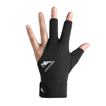 Billiards Gloves, Snooker Table Tennis Gloves, Breathable, Quick-Drying, Wear-Resistant, Comfortable, Non-Slip, Fingerless, Lightweight, Xinji Sun Protection Gloves