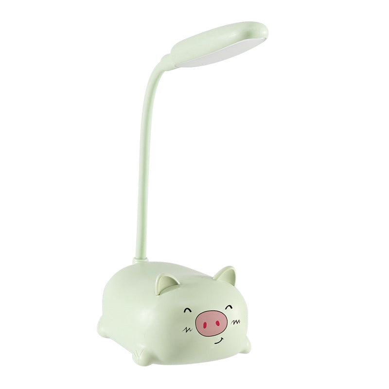 Factory direct creative cute girl heart mini small table lamp led bedroom bedroom bedside eye protection night light